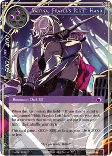 Saffina, Frayla's Right Hand