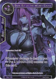 Dark Elf of the Murky Grove (Full Art)