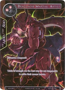 Dragonoid Martial Artist (Full Art)