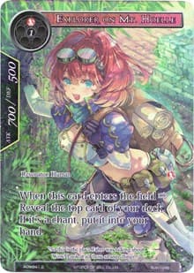Explorer on Mt. Hoelle (Full Art)