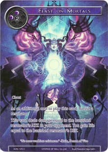 Feast on Mortals (Full Art)