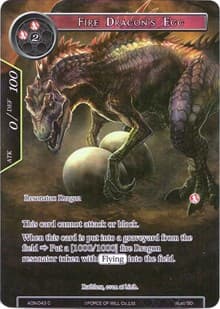 Fire Dragon's Egg (Full Art)