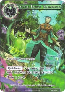 Gentle Breeze Elemental (Full Art)