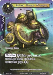 Magic Shield Warrior (Full Art)