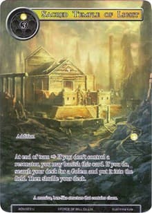 Sacred Temple of Light (Full Art)