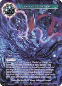 Shaela's Foresight (Full Art)