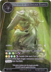 Statue in the Sacred Temple (Full Art)