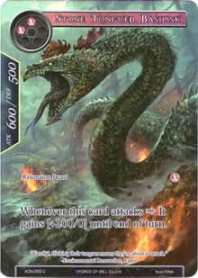 Stone Tongued Basilisk (Full Art)