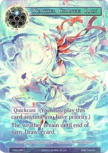 Weather Change: Rain (Full Art)