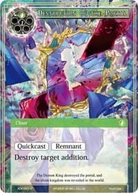 Destruction of the Portal