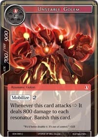 Unstable Golem