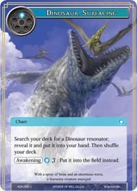 Dinosaur Surfacing