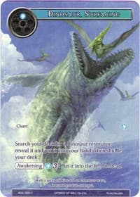 Dinosaur Surfacing (Full Art)