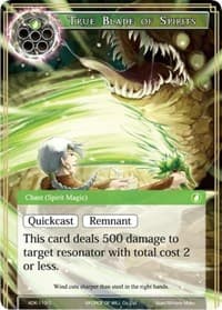 True Blade of Spirits