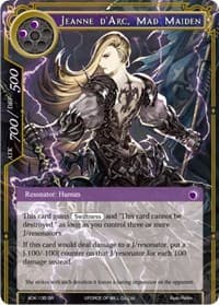 Jeanne d'Arc, Mad Maiden