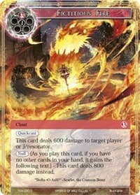 Fictitious Fire