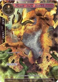 Flame Claw Saber-Tooth (Full Art)