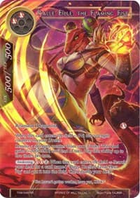 Pialle Eille, the Flaming Fist (Full Art)