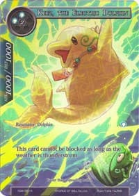 Keez, the Electric Dolphin (Full Art)