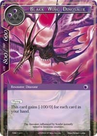 Black Wing Dinosaur
