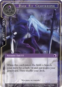 Dark Elf Gravekeeper