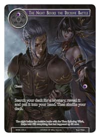 The Night Before the Decisive Battle (Full Art)