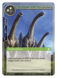 Herbivorous Beast, Silomosaurus
