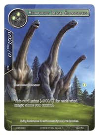 Herbivorous Beast, Silomosaurus (Full Art)