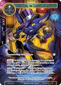 Schrodinger, the Harlequin of Phenomena (Full Art)