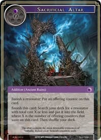 Sacrificial Altar