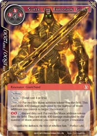 Surtr, The Explosion Giant