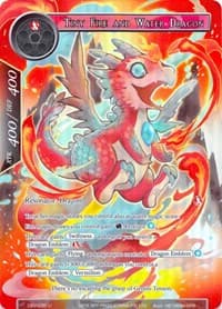 Tiny Fire and Water Dragon (Full Art)