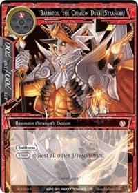 Barbatos, the Crimson Duke (Stranger)