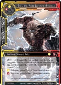 Thor, the White Lightning (Stranger)