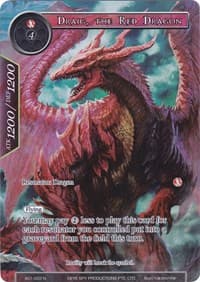 Draig, the Red Dragon (Full Art)