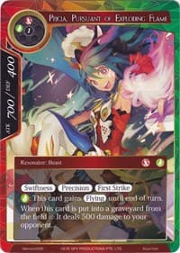 Pricia, Pursuant of Exploding Flame