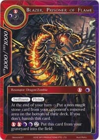 Blazer, Prisoner of Flame