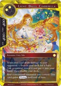 Light Dress Cinderella