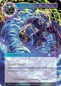 Space-Time Anomaly