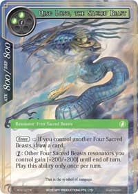 Qing Long, the Sacred Beast