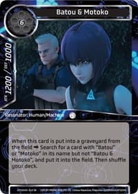 Batou & Motoko