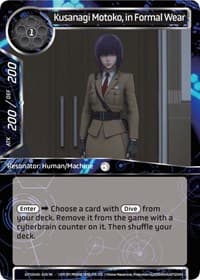 Kusanagi Motoko, in Formal Wear