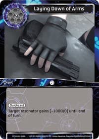 Laying Down of Arms