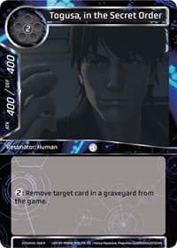 Togusa, in the Secret Order