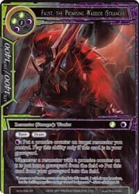 Faust, the Promising Warrior (Stranger) (Full Art)