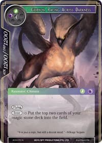 Griphon, Racing Across Darkness