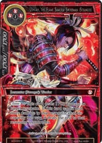 Ushuah, the Flame Samurai Swordman (Stranger) (Full Art)