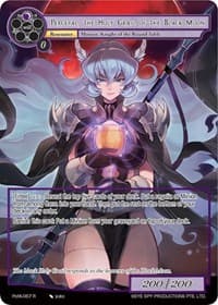 Perceval, the Holy Grail of the Black Moon (Full Art)