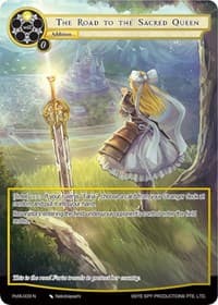 The Road to the Sacred Queen (Full Art)