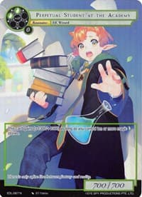 Perpetual Student at the Academy (Full Art)